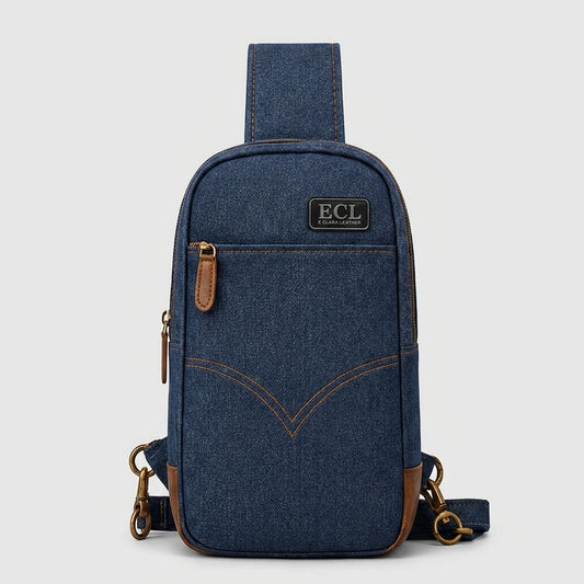 Urban Denim Sling Bag