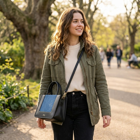 Urban Luxe Panel Tote